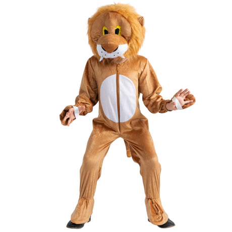 Lion Mascot Costume - Adults