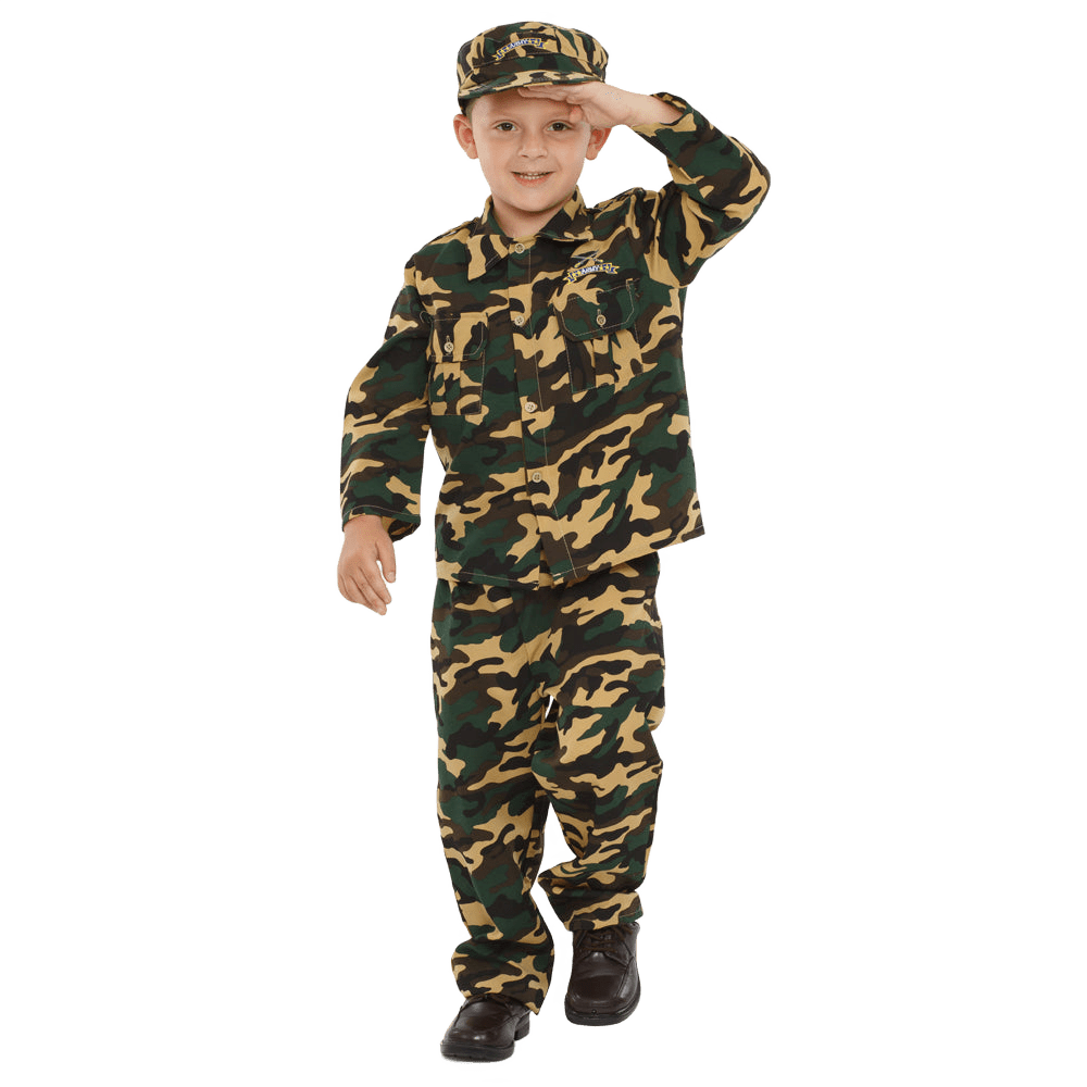 Army Dress Up Costume Kids Dress Up America