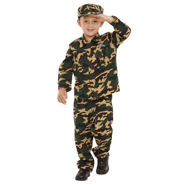 Army Dress Up Costume - Kids