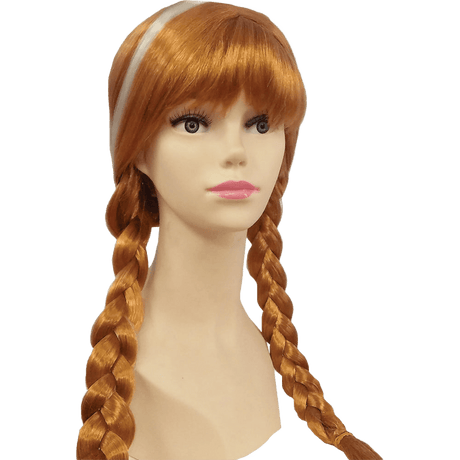 Auburn Braided Wig - Kids