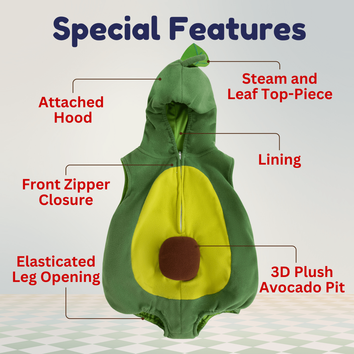 Avocado Costume - Babies