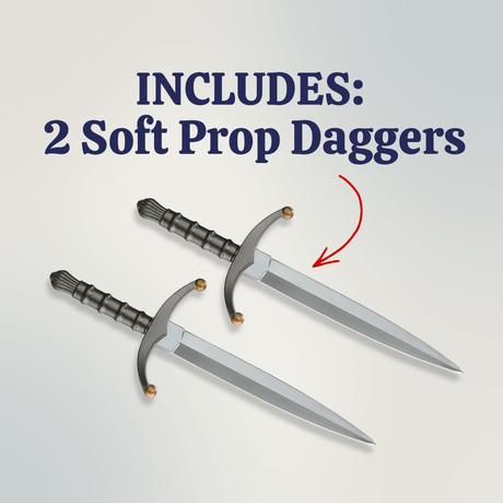 Battle Dagger (Foam) - 2 Pack