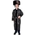 Black Rabbi Coat - Kids