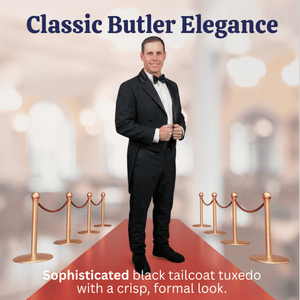 Black Tuxedo Costume - Adults