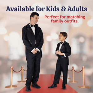 Black Tuxedo Costume - Adults