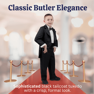 Black Tuxedo Costume - Kids