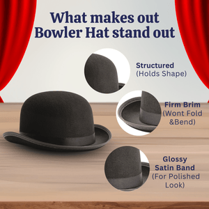 Bowler Derby Hat - Kids