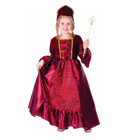 Burgundy Belle Ball Gown - Kids