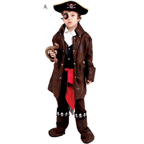 Caribbean Pirate Costume - Kids