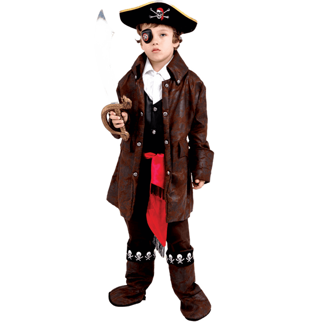 Caribbean Pirate Costume - Kids