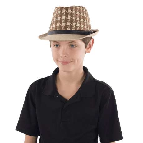 Checkerboard Fedora Hat