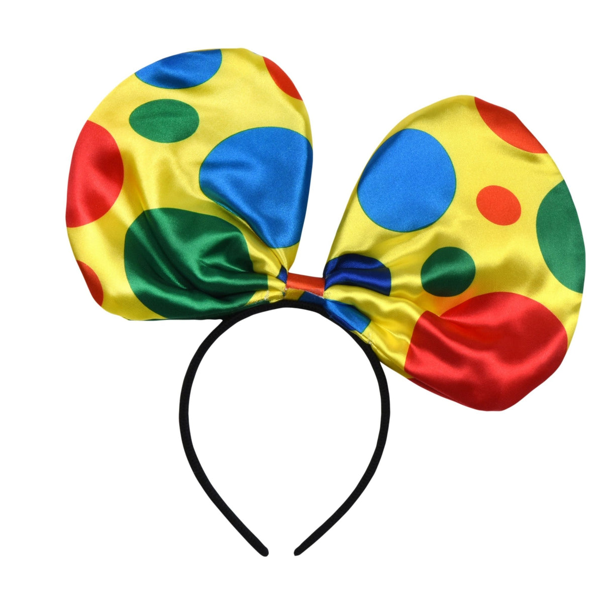 Clown Polka Dot Bow Headband