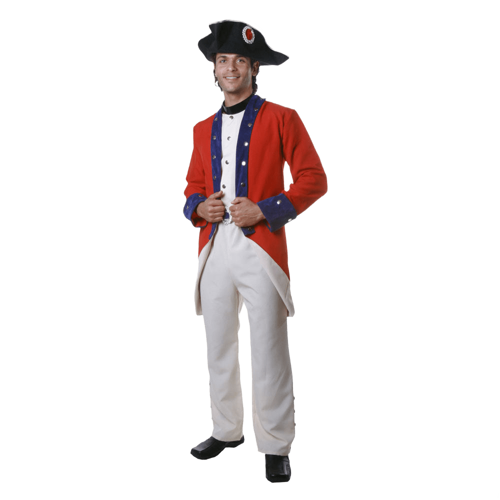 Colonial Soldier Costume - Adults