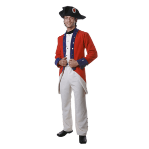 Colonial Soldier Costume - Adults