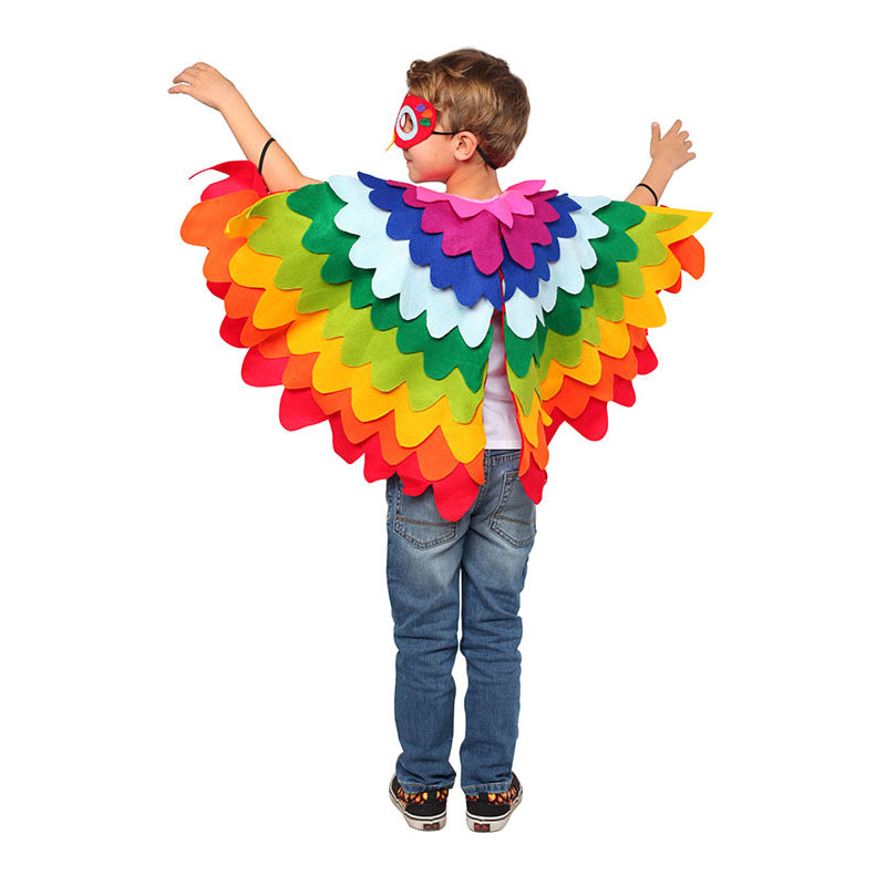 Parrot Colorful Costume - Kids