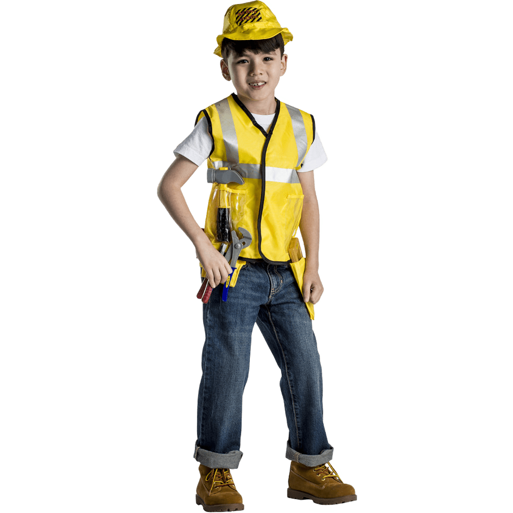 Builder fancy dress boy best sale