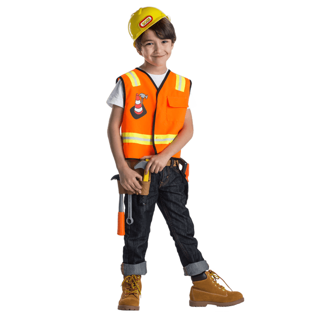 Construction Worker Role-Play Sets - Kids