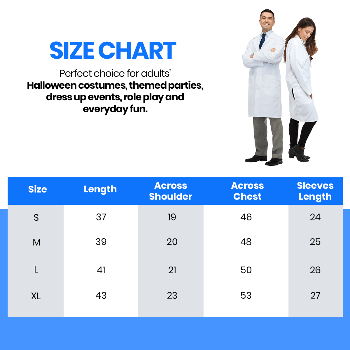 Costume Lab Coat - Adults