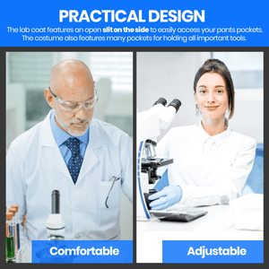 Costume Lab Coat - Adults