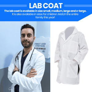 Costume Lab Coat - Adults