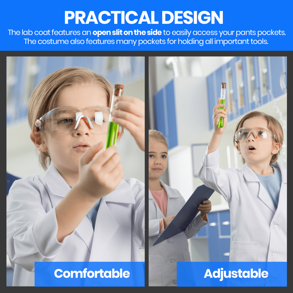 Costume Lab Coat - Kids