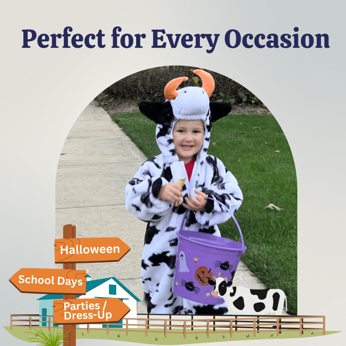 Cow Costume - Toddlers