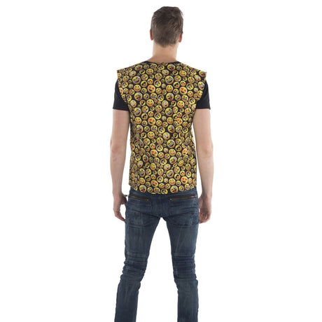 Emoji Printed Vest - Adults