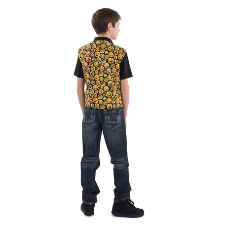 Emoji Printed Vest - Kids