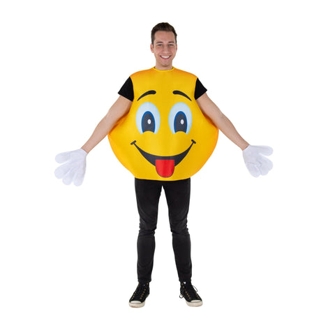 Emoji Smiley Costume - Adults