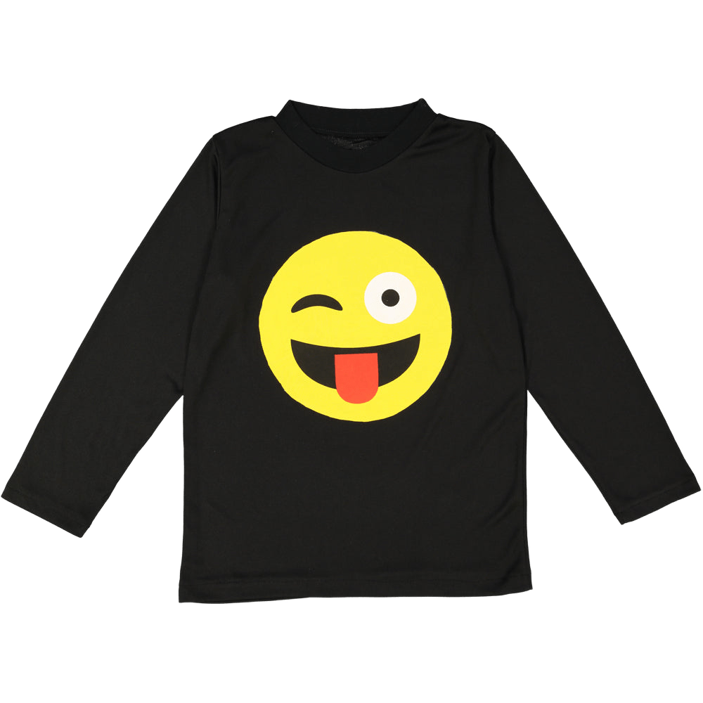 Face with Tongue Emoji T-Shirt - Adults