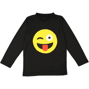 Face with Tongue Emoji T-Shirt - Adults