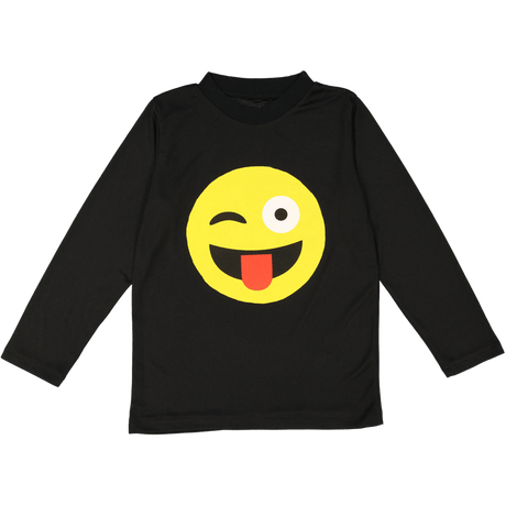 Face with Tongue Emoji T-Shirt - Adults