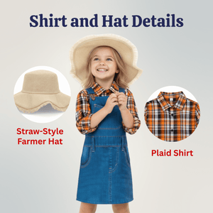 Farmer Costume Girls