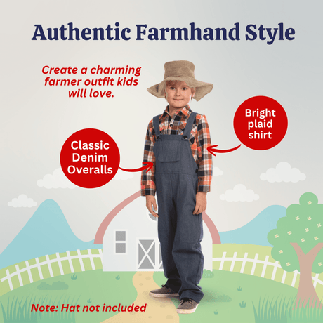 Farmer Costume - Kids
