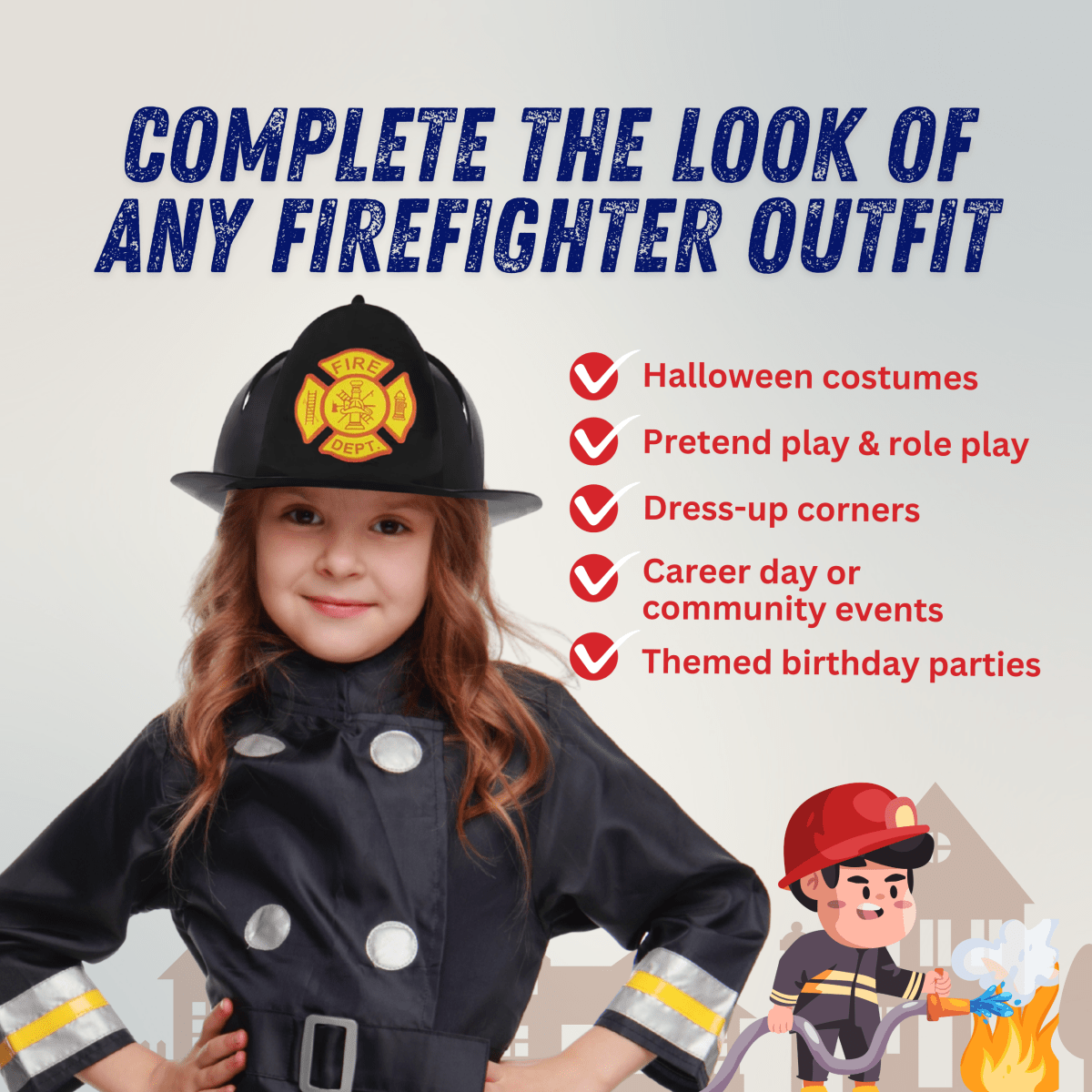 Fireman's Helmet - Kids