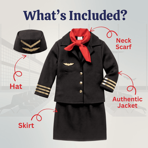 Flight Attendant Costume - Kids