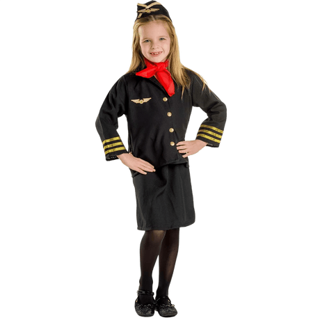 Flight Attendant Costume - Kids