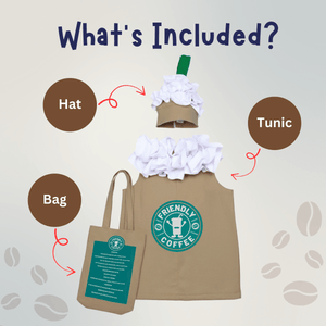 Frappuccino Coffee Costume - Kids