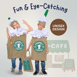 Frappuccino Coffee Costume - Kids