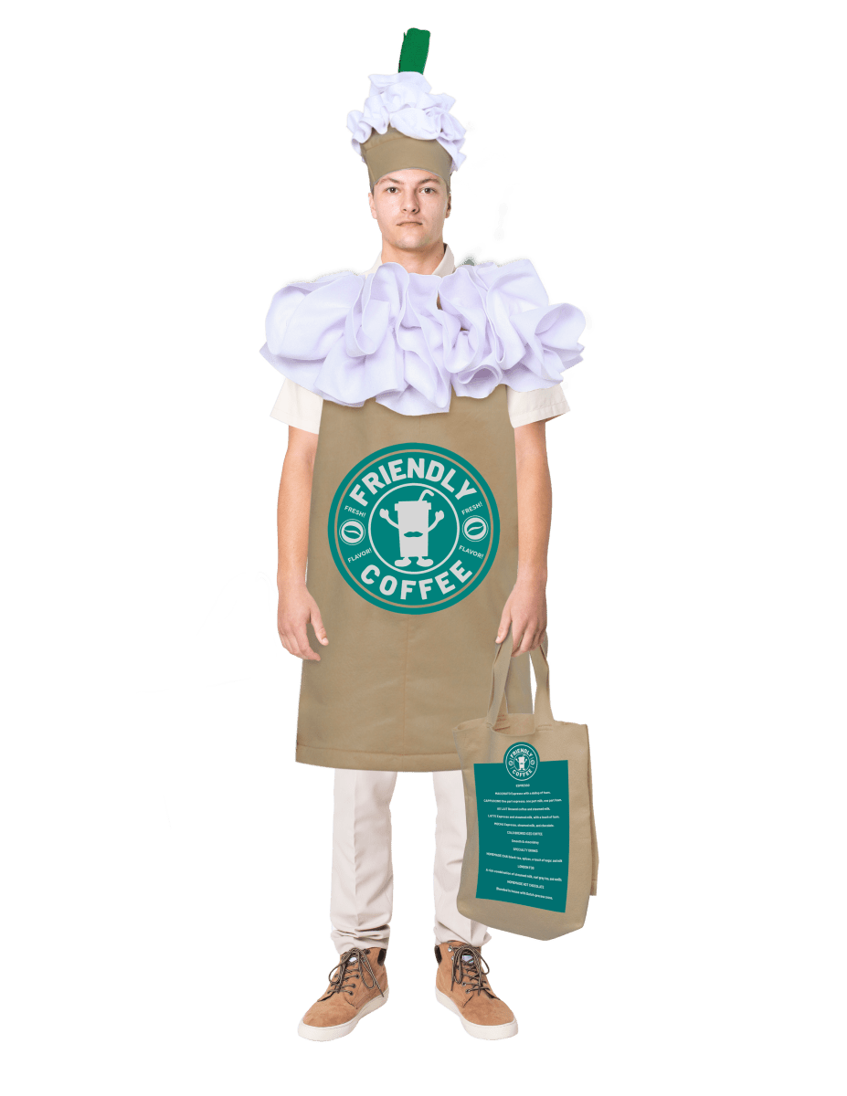 Frappuccino Costume for Adults