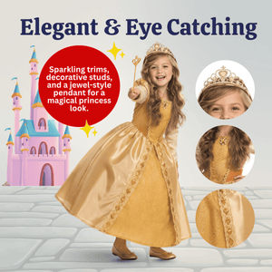 Gold Princess Costume - Kids
