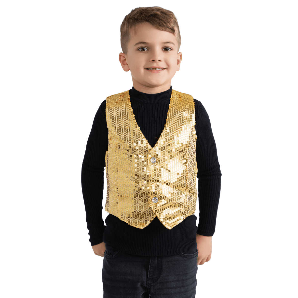 Sequin vest kids discount