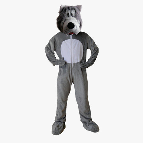 Gray Wolf Mascot - Kids