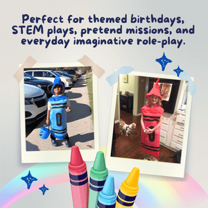 Green Crayon Costume - Kids