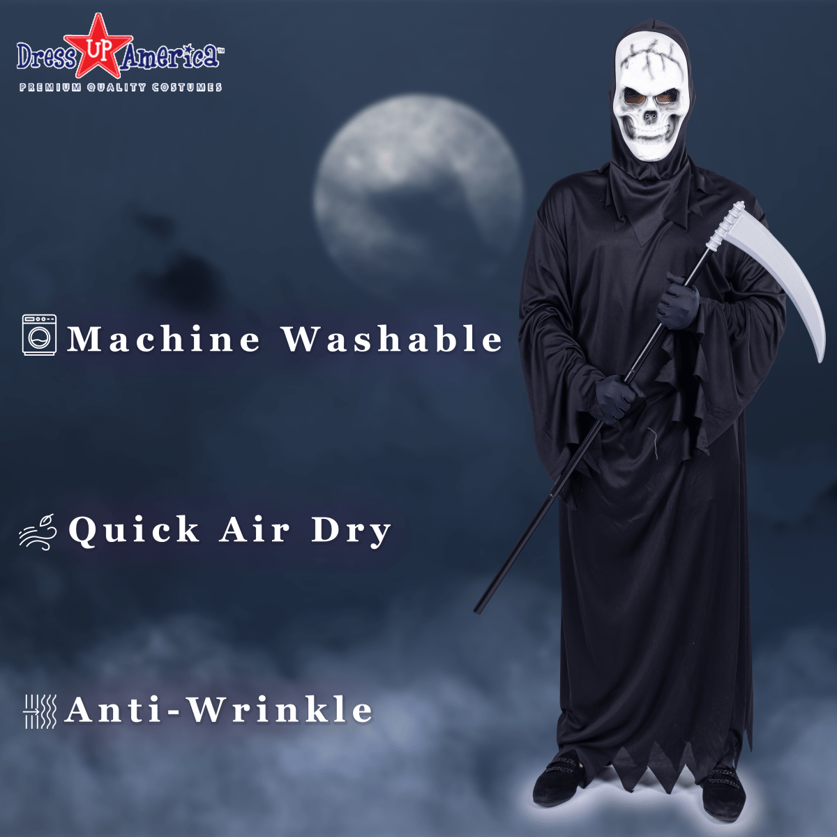 Grim Reaper Costume - Adults