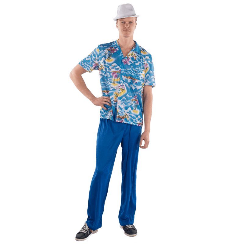 Hawaiian Shirt and Pants Set Adults Dress Up America