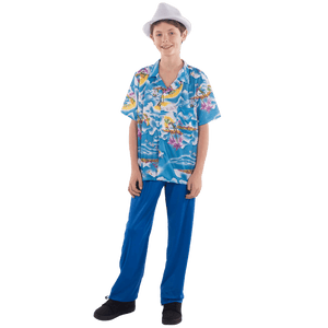 Hawaiian Shirt and Pants Set - Kids