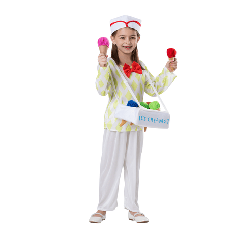 Ice Cream Vendor Costume - Kids