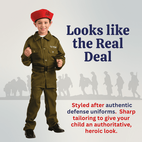 Israeli Soldier Costume - Kids