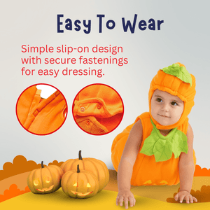 Jack-O'-Lantern Pumpkin Costume - Babies